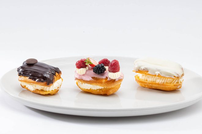 Éclair Shells Cocktail (Baked, Ready-to-use) - Goosebumps